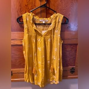 Rewind NWT Yellow Blouse